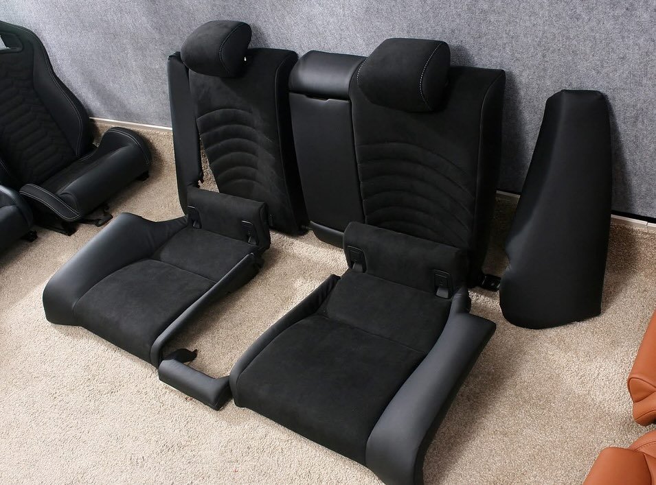 BMW e92 m3 rear seat.