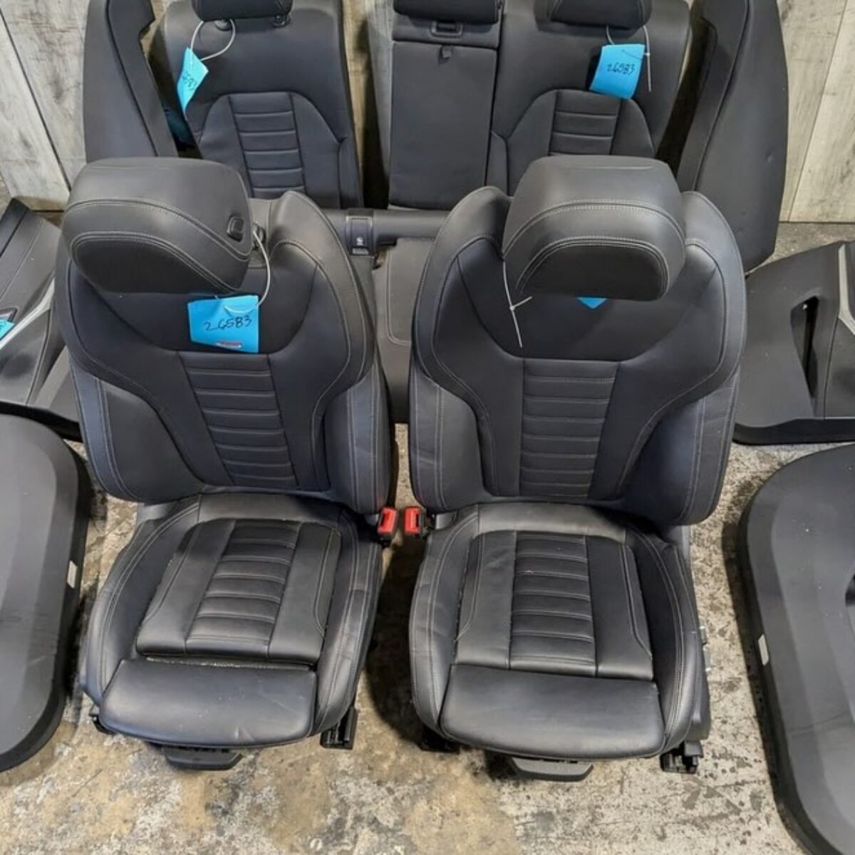 BMW G20 330 M340 Seats Door Panel Interior Leather