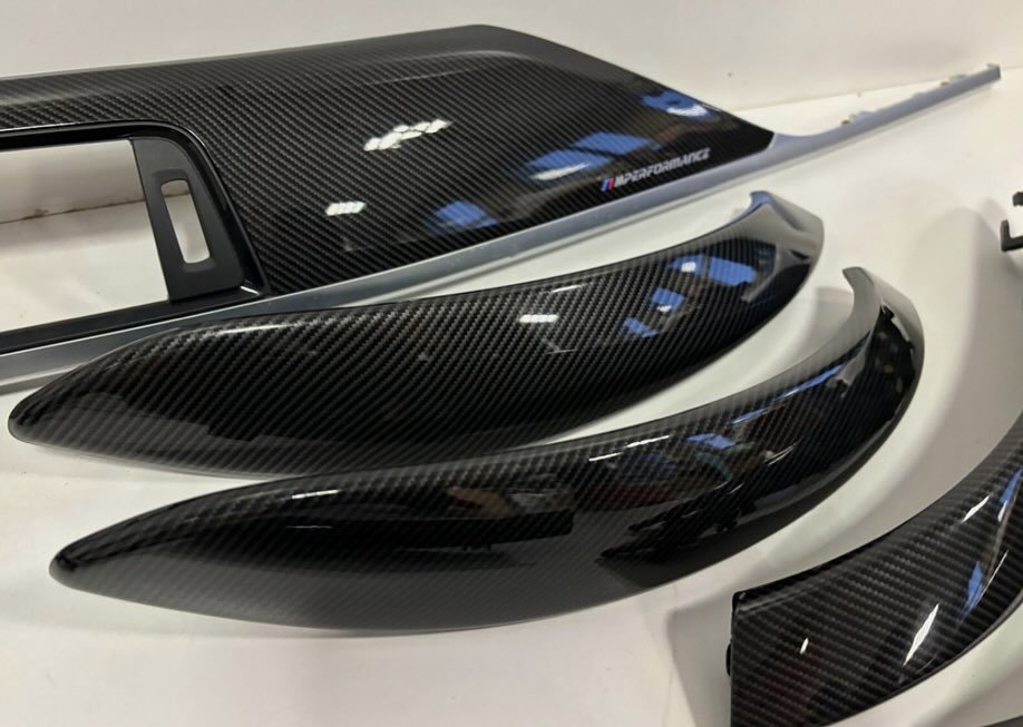 BMW 3 4 Series M3 M4 F30 F31 F32 F34 F80 F82 F84 Carbon Interior Trim LHD - Image 6