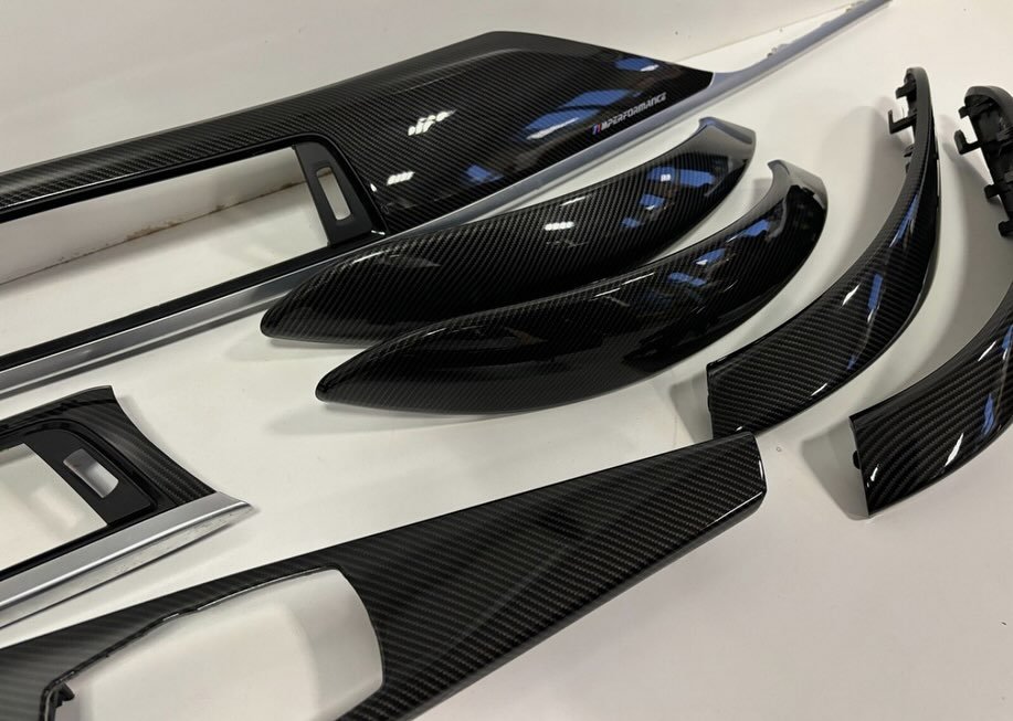 BMW 3 4 Series M3 M4 F30 F31 F32 F34 F80 F82 F84 Carbon Interior Trim LHD - Image 5