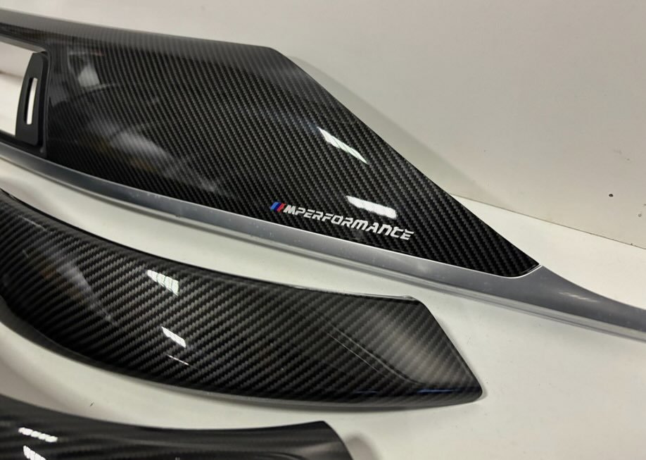 BMW 3 4 Series M3 M4 F30 F31 F32 F34 F80 F82 F84 Carbon Interior Trim LHD - Image 3