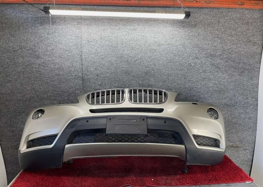 BMW 11-14 F25 X3 Front Bumper Cover W/PDC Mineral Silver Assembly OEM 72K - Image 9