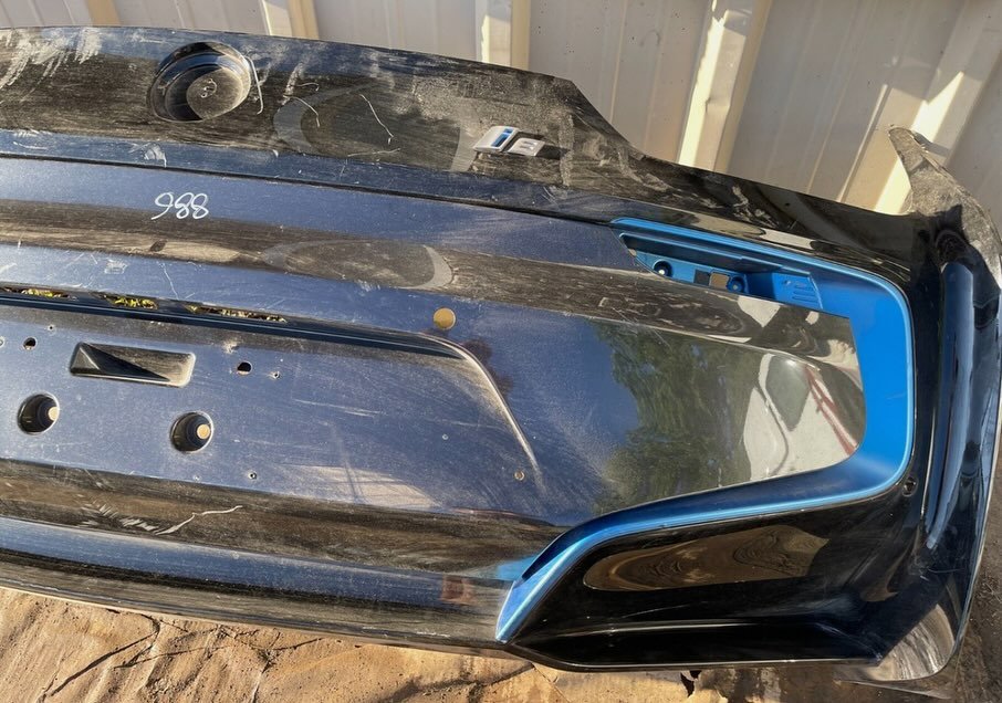 14-19 BMW I8 Rear Bumper OEM - Image 5