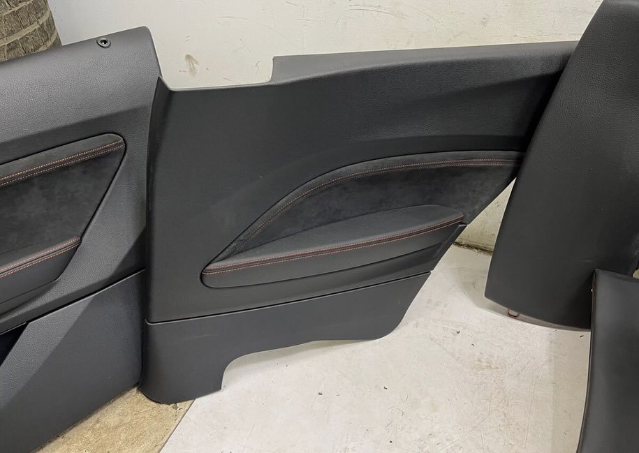 BMW F87 M2 Competition M Sport Seats & Door Cards F22 Red Stitching OEM - Image 7