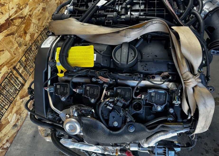 BMW 17-19 G01 G02 G30 B46 Engine Motor Long Block Turbocharged Assembly OEM 26K Miles - Image 4