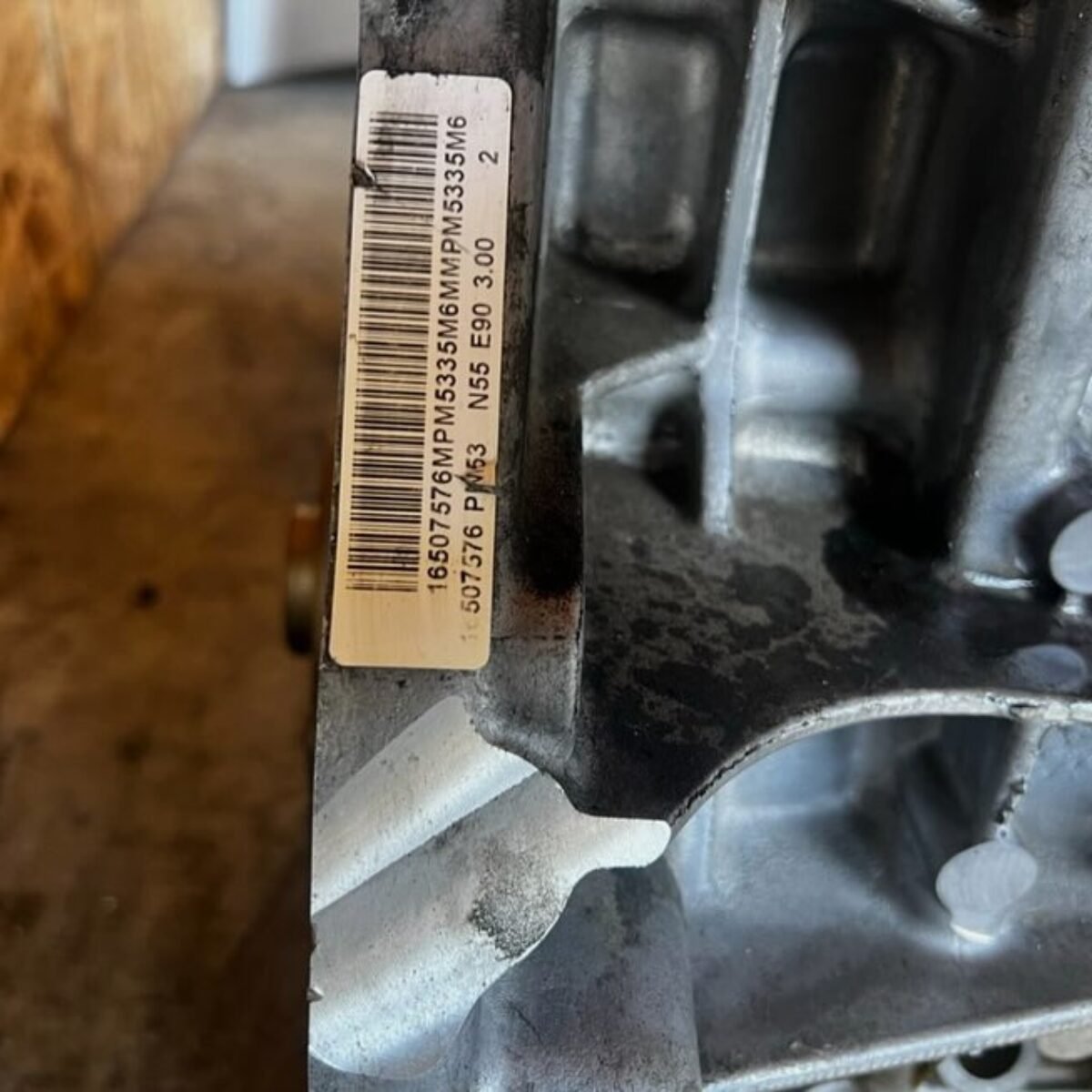 BMW F10 F13 E70 E93 N55 Engine Motor Block Crankshaft Piston Assembly OEM 93K /B