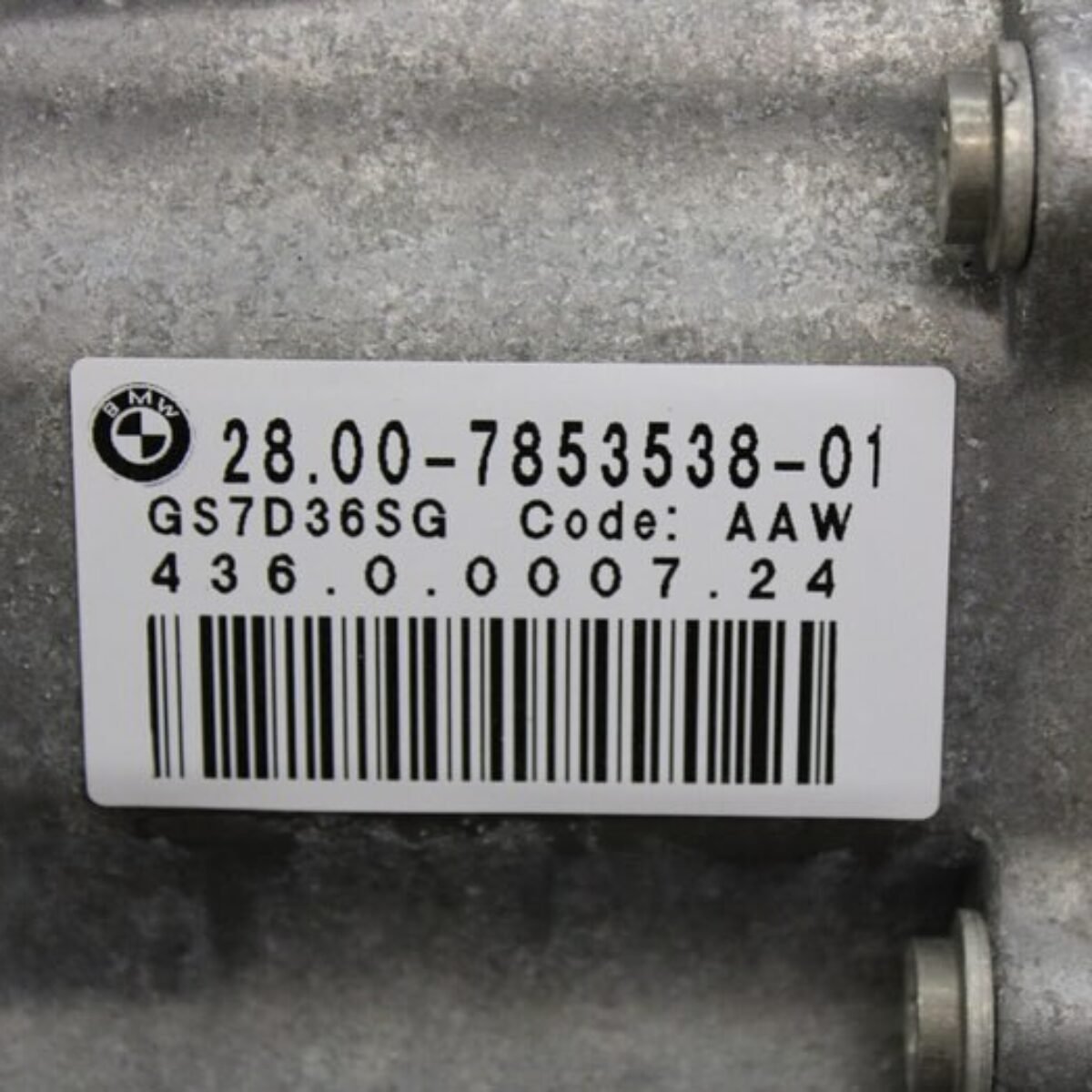 BMW M3 M4 DCT 7 speed transmission trans F80 F82 F83 genuine OEM 12-21