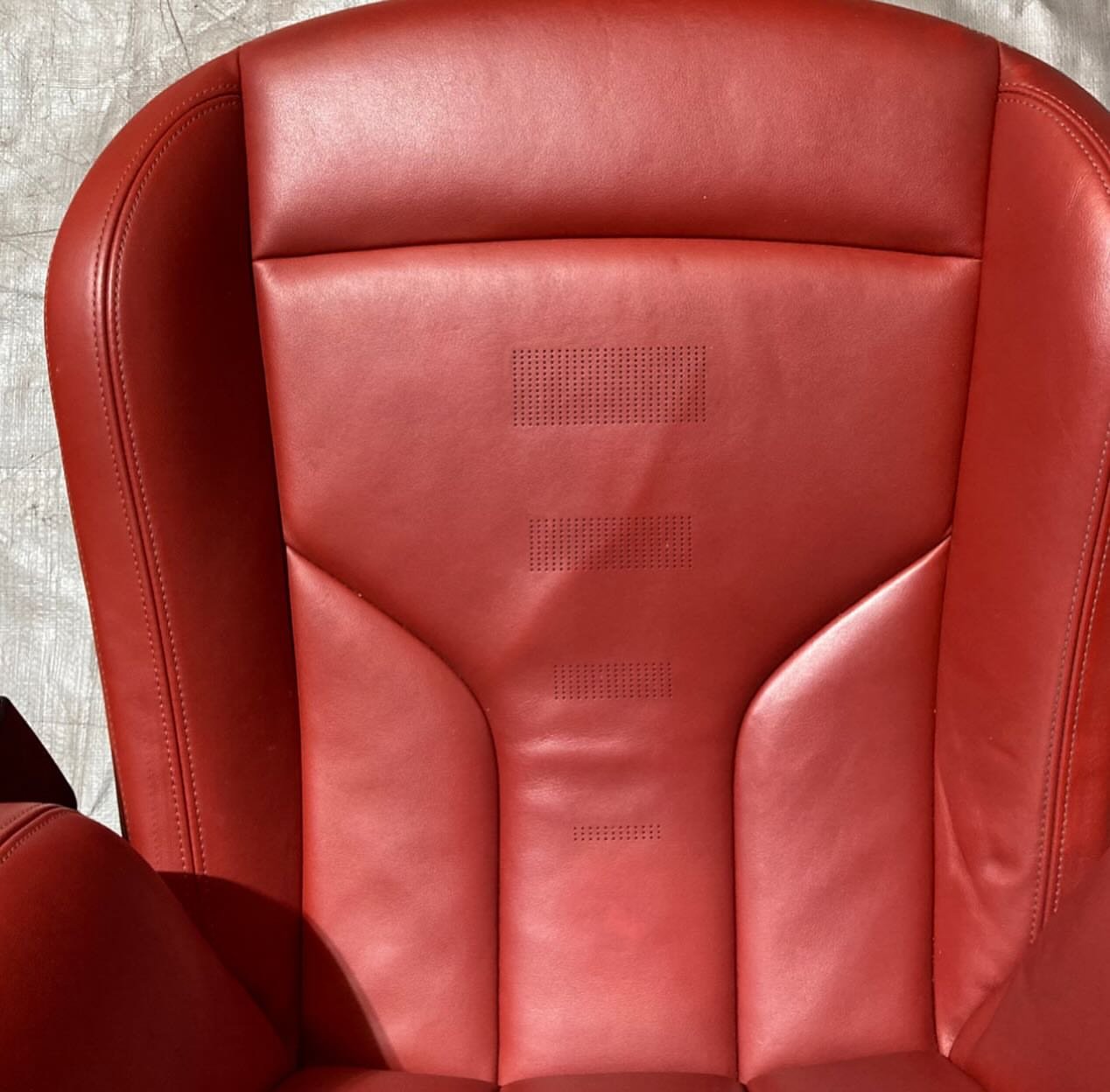 15-20 F82 BMW M4 Coupe Competition Package Sakhir Orange Merino Leather Front Seats/Heated/F8M05 - Image 8