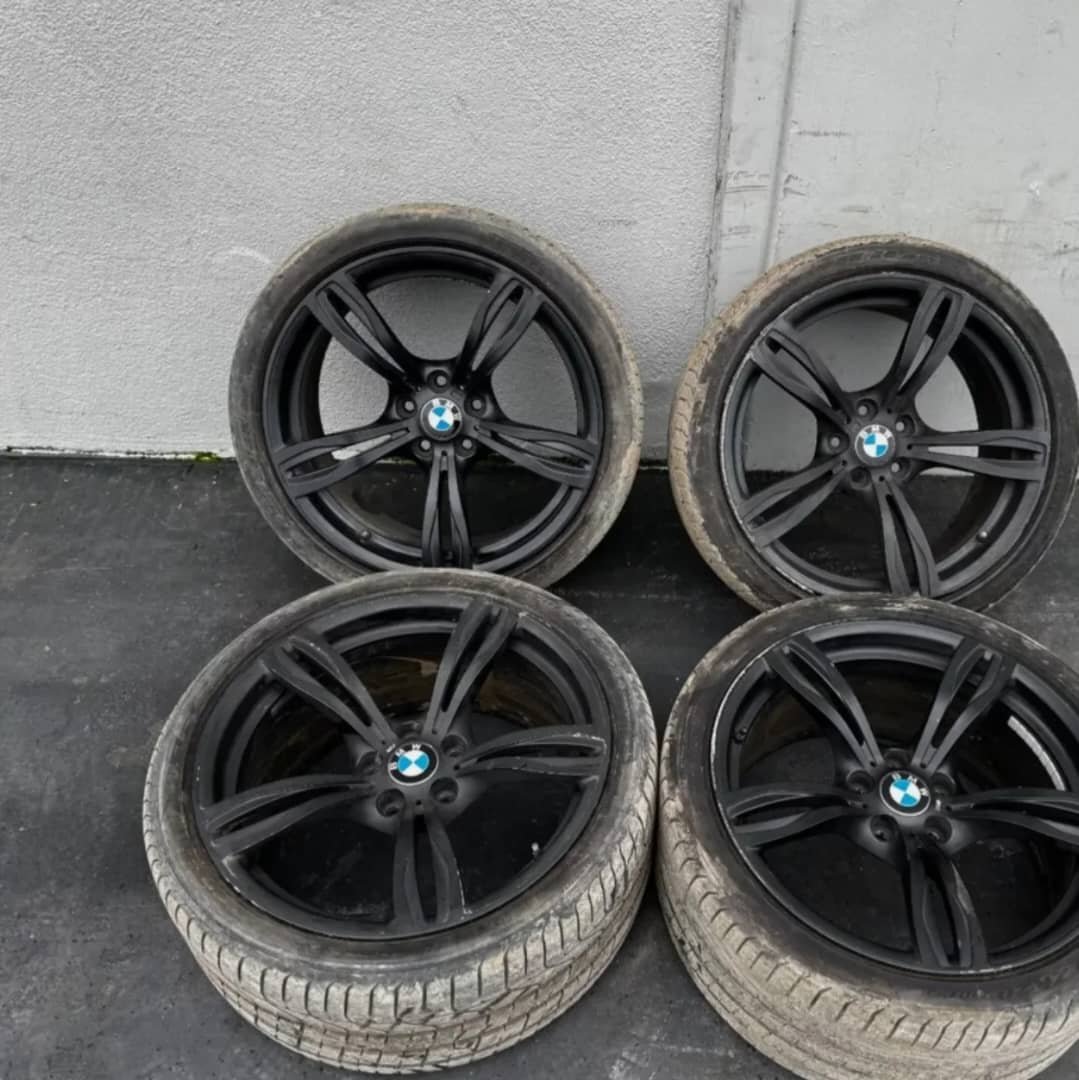 Rims tires set style 343 BMW F12 F10 M6 M5 12-18 OEM - Image 3