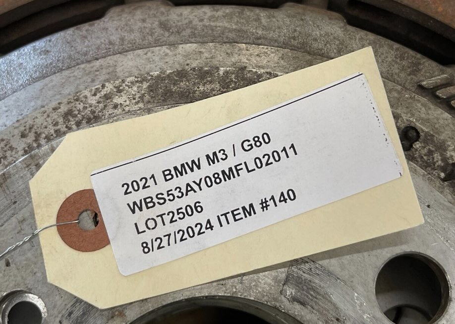 BMW M3 M4 G80 G82 G83 Complete Red Brakes Calioper Set OEM LOT2506 - Image 2