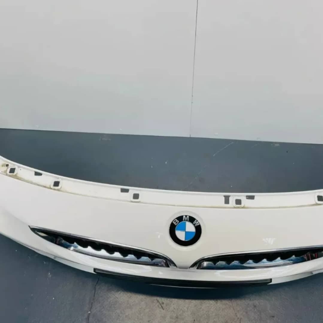 BMW F32 F33 F36 4 series M sport front bumper PDC in alpine white 300 #071 - Image 2