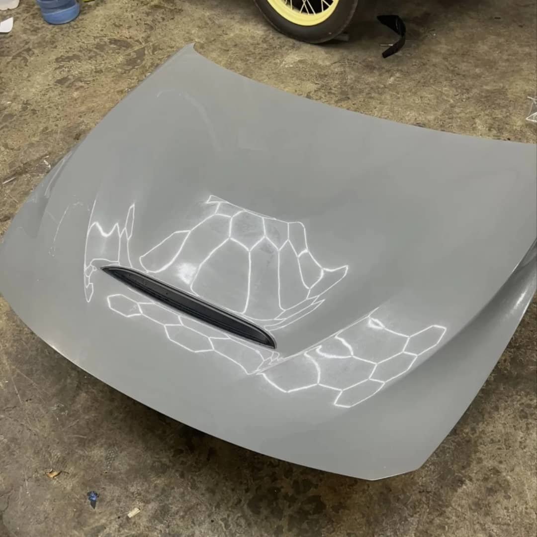 BMW F80 M3 CS F83 F82 M4 GTS Fiberglass Hood Painted-RW Carbon - Image 4