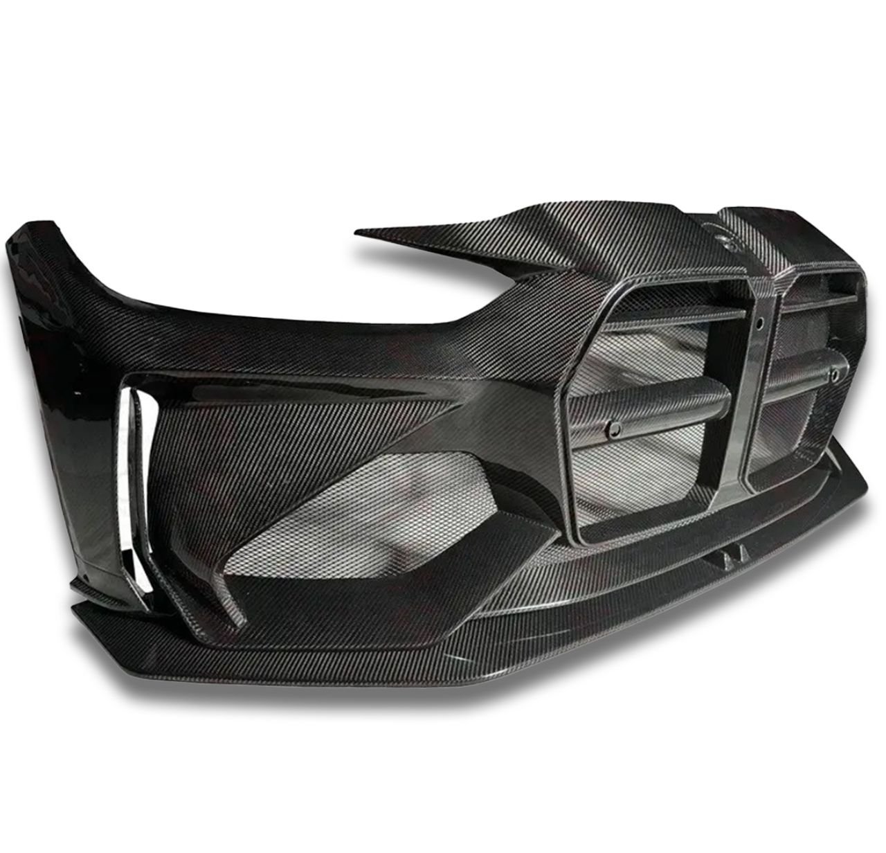 BMW G82 M4 competition front and rear bumper carbon - Image 7
