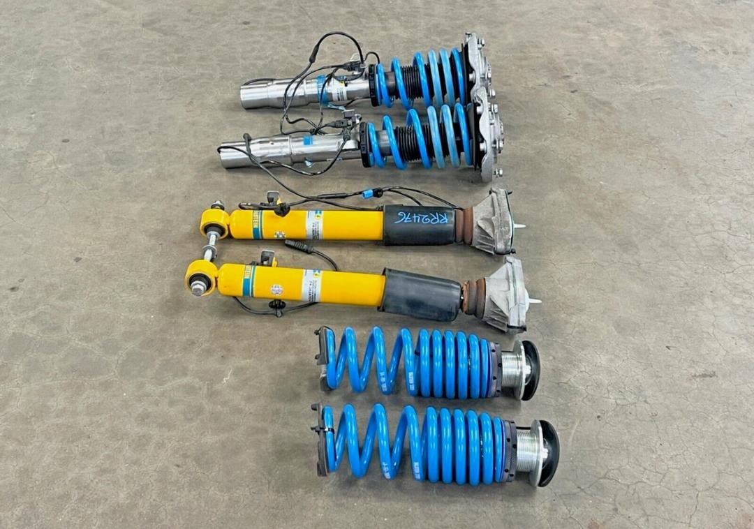 BMW M3 M4 F80 F82 bilstein full coilover shock set of 4 w/edc lot2476 - Image 4