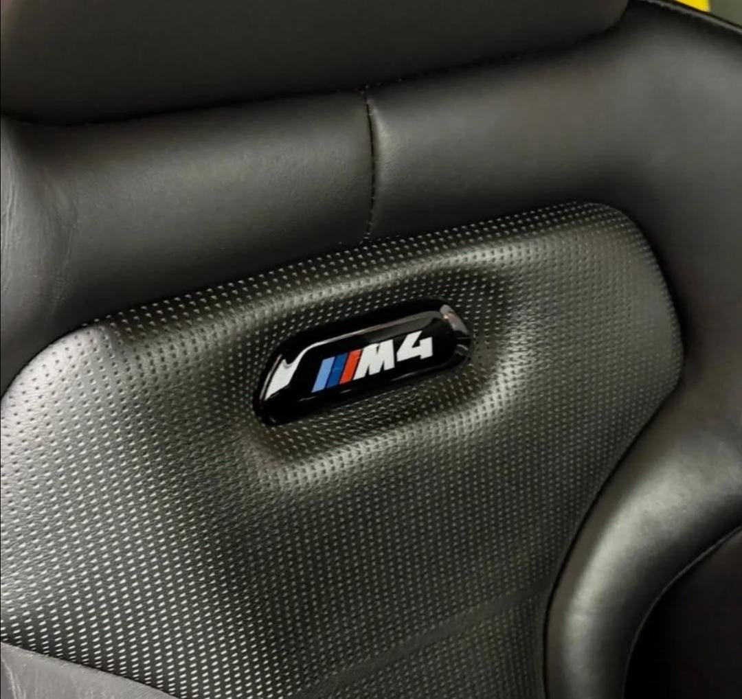 2024 G80 M3 Badges fitted to 2019 F82 M4 Competition Seats in 2013 E92 M3 Coupe - Image 4