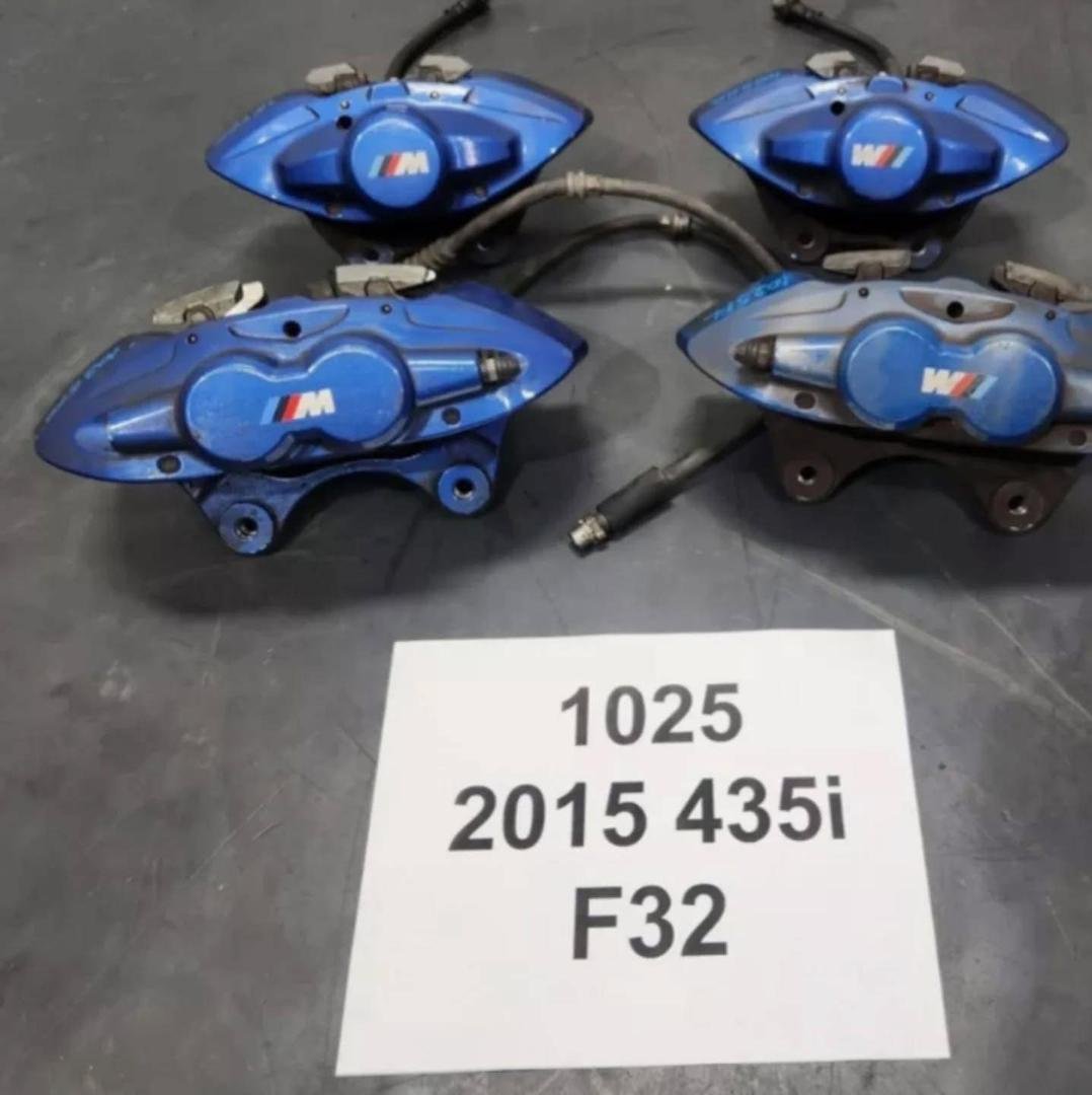 OEM BMW F30 F32 F80 F82 335 435 M2 M3 M4 370/380MM Brembo M Brake Calipers Set - Image 3