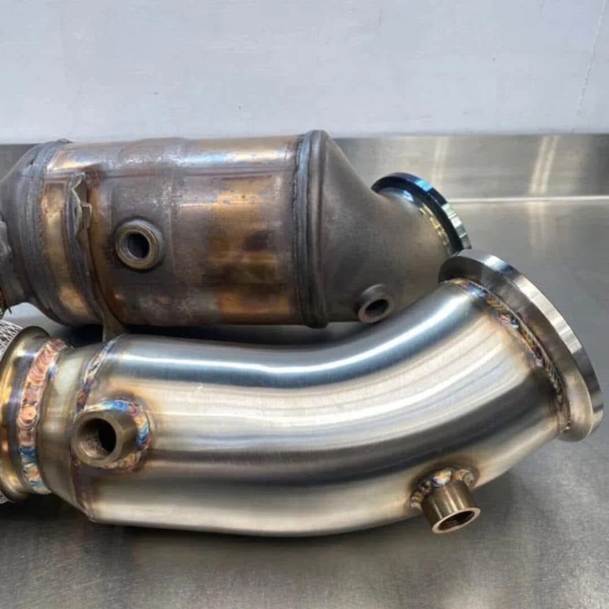 Mode design catted downpipe B48 120I 125I F20 220I 230I F22320I 330E 330I F30 G20 420I 430I F32 G22 630I 730I INC Xdrive