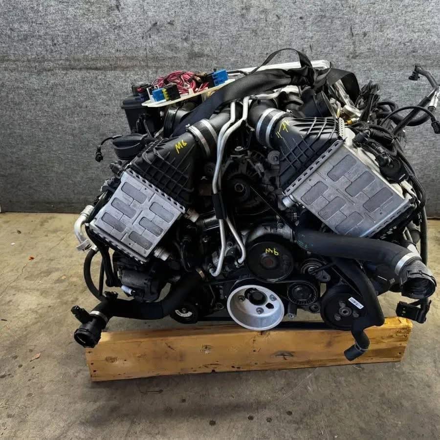 Complete Engine Motor 4.4 TWIN Turbo 47k S63 BMW M6 M5 F12 F06 13-20 OEM - Image 7