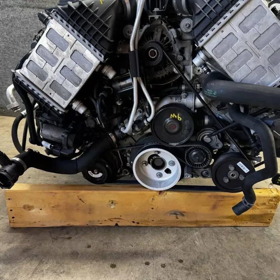 Complete Engine Motor 4.4 TWIN Turbo 47k S63 BMW M6 M5 F12 F06 13-20 OEM - Image 5