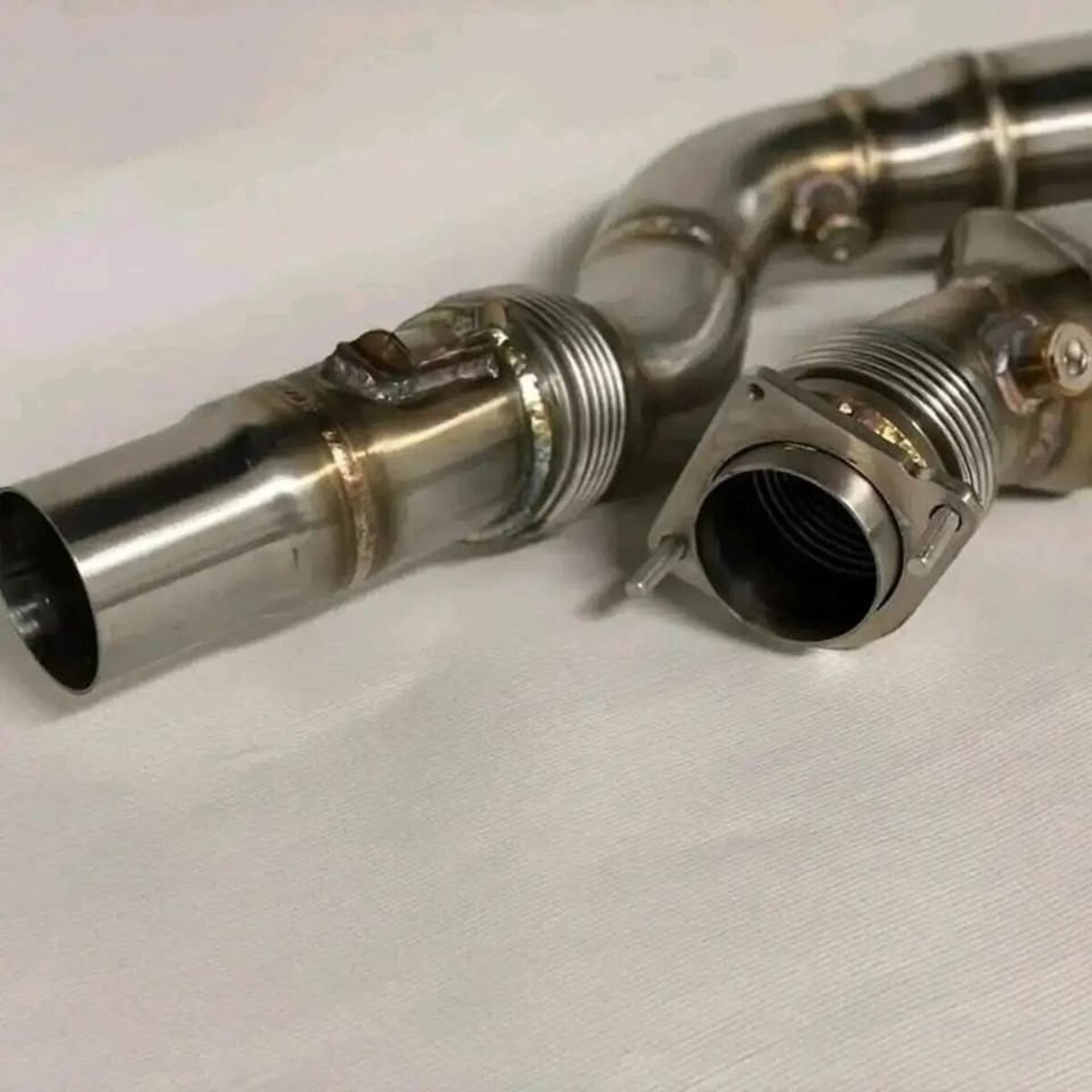 MODE DESIGN 200CPSI CATTED DOWNPIPE S55 BMW M3 F80 M4 F82 M2 COMPETITION F87