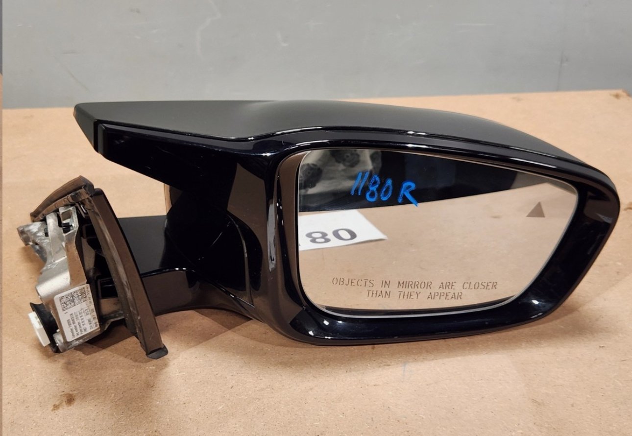 OEM BMW G80 M3 Passenger Side Heated Mirror Assembly Black w/ Camera - Image 5