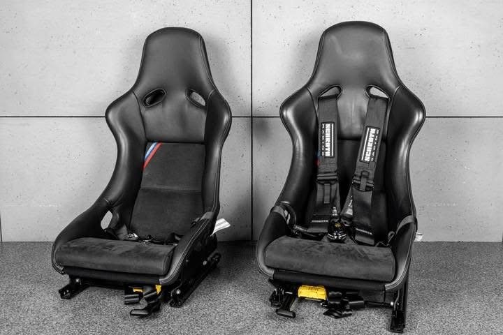 Bmw m4 f82 gts dtm bubble seats seat sport alcantara recaro carbon - Image 3
