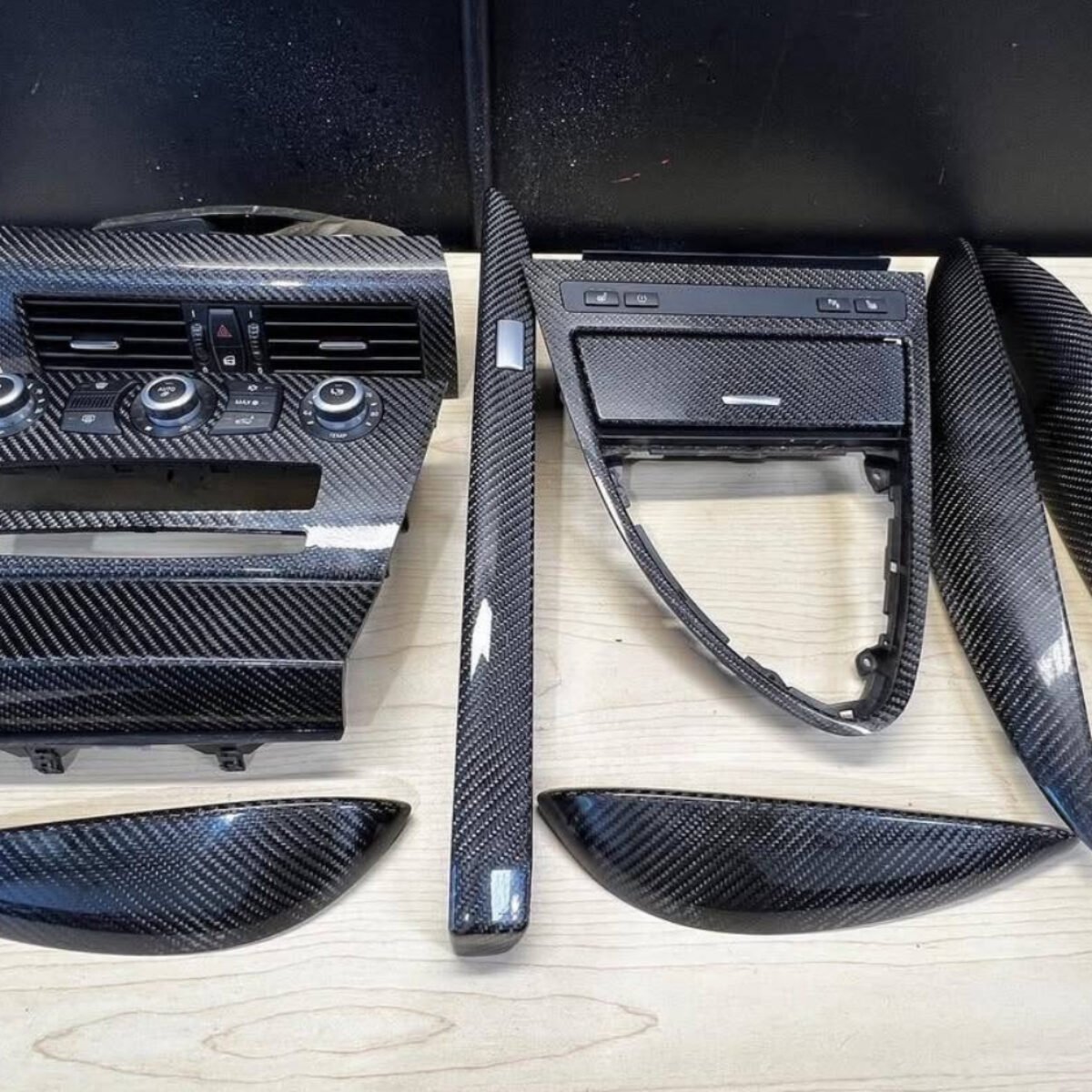 BMW E63 M6 Oem Carbon Fiber Interior Trim