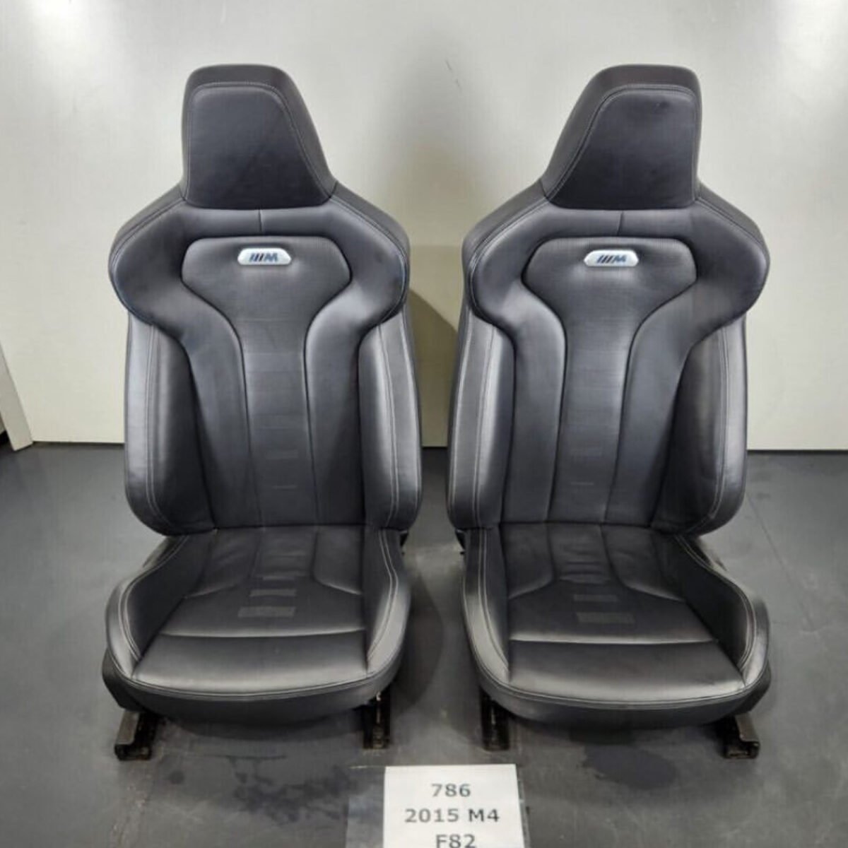 BMW M4 front seats