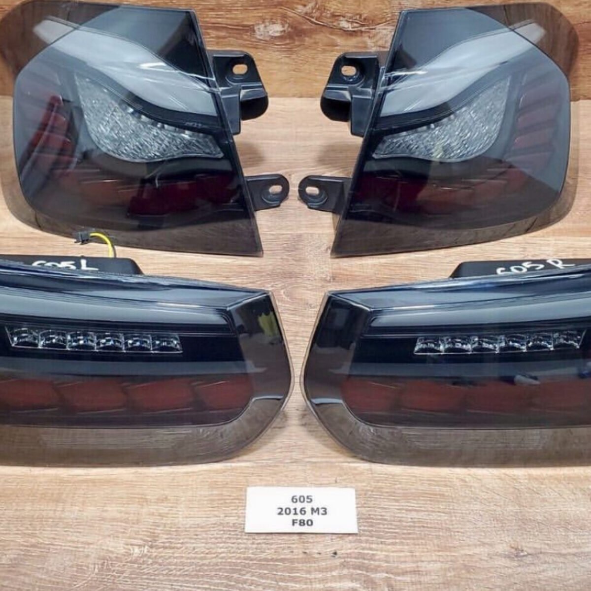 F30 F80 Shadow Line OLED Style Used Tail Light Set