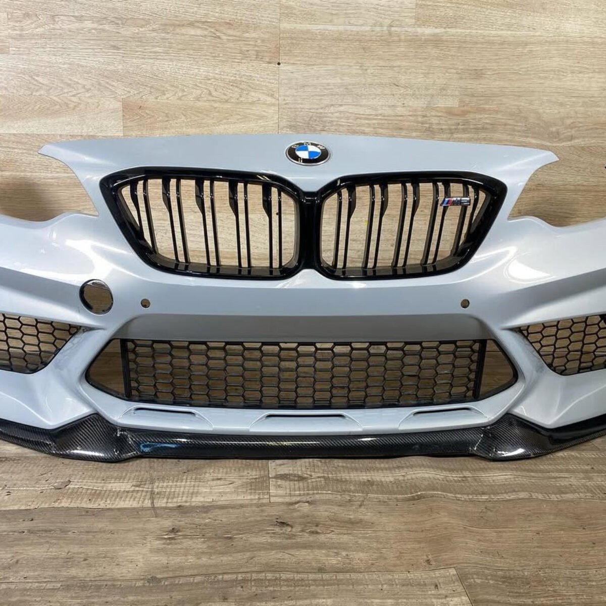 M2 Competition Front Bumper Assembly Hockenheim Silver