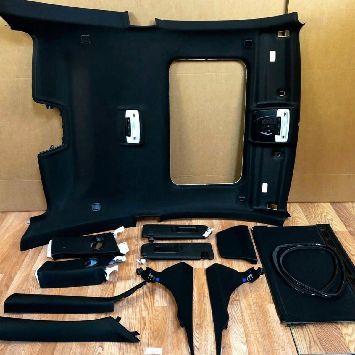 BMW F32 owners Black headliner