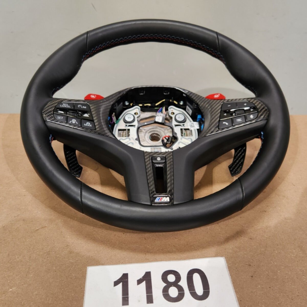 OEM BMW G80 G82 M3 M4 Leather Heated Steering Wheel M SPORT Carbon Trim*