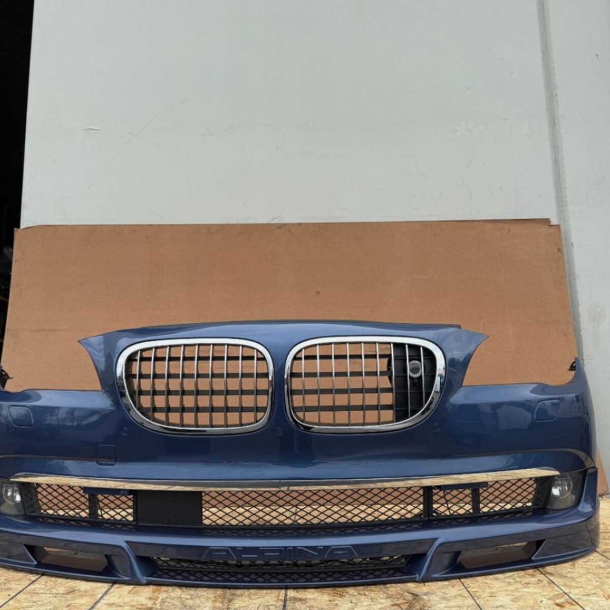 BMW F01 F02 F04 ALPINA B7 10-12 OEM FRONT BUMPER COVER W SENSORS & GRILLS