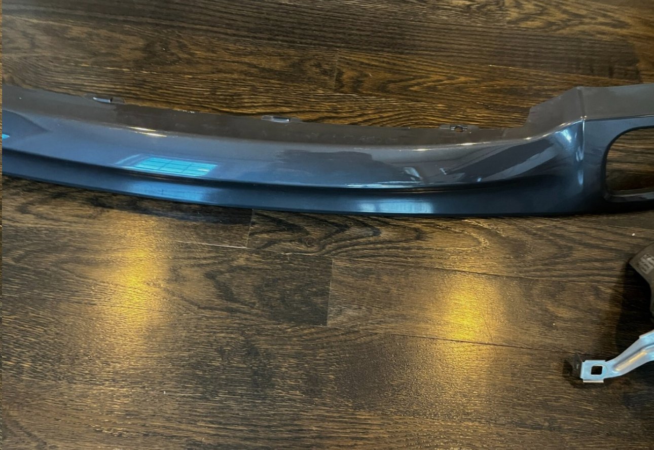 BMW F01 F02 Rear Bumper Trim Exhaust - Image 4