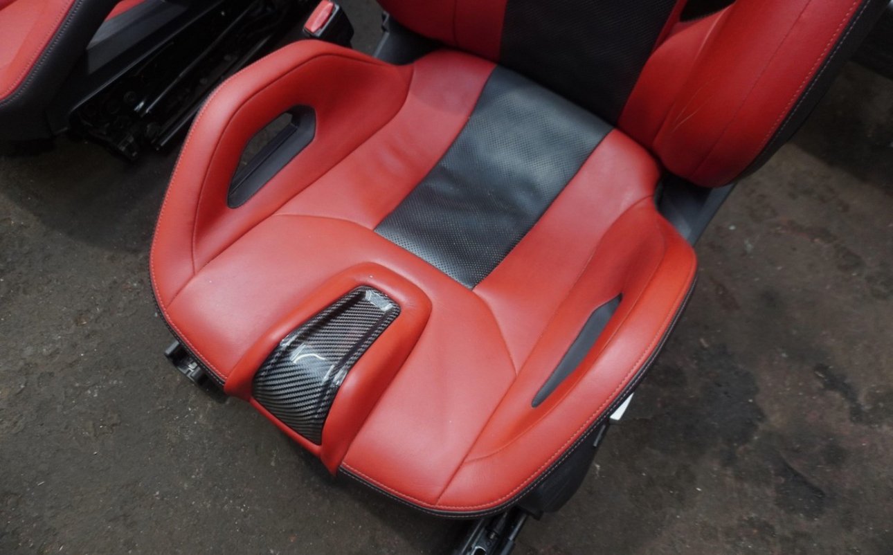 Front Driver Passenger Carbon Fiber Bucket Seats & Rear Bmw M4 G82 21-24 - Image 16