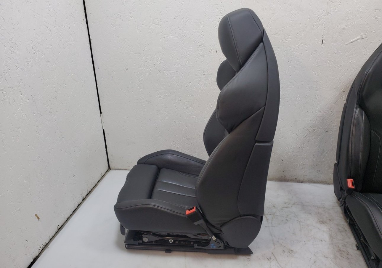 18-23 OEM BMW F90 M5 Sedan Front Left Right Seats Leather Merino Black - Image 5