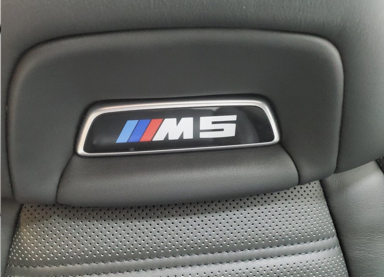 18-23 OEM BMW F90 M5 Sedan Front Left Right Seats Leather Merino Black - Image 11