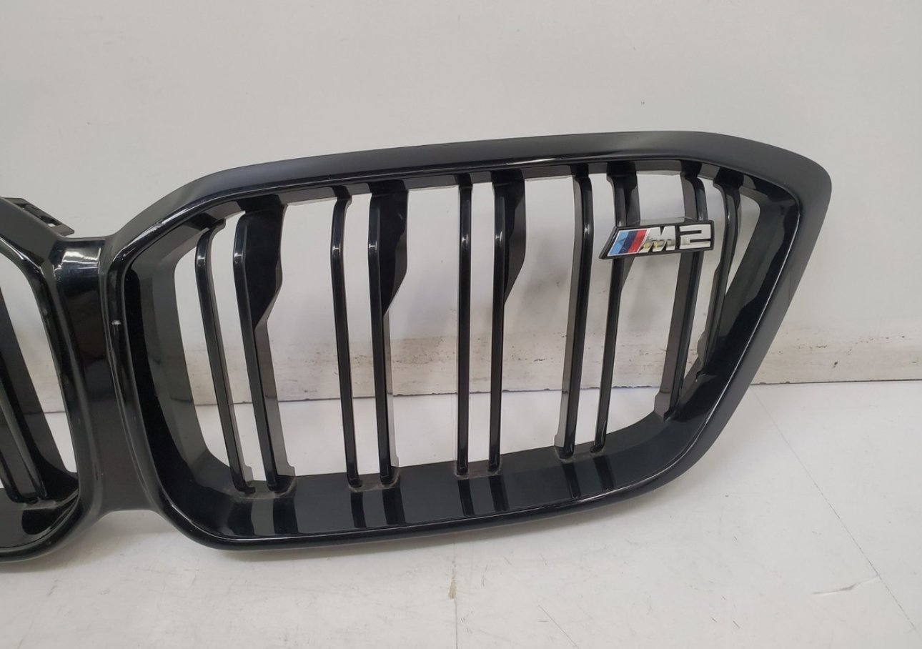OEM BMW F87 M2 LCI Competition CS Front Bumper Upper Grille Kidney Set - Image 5