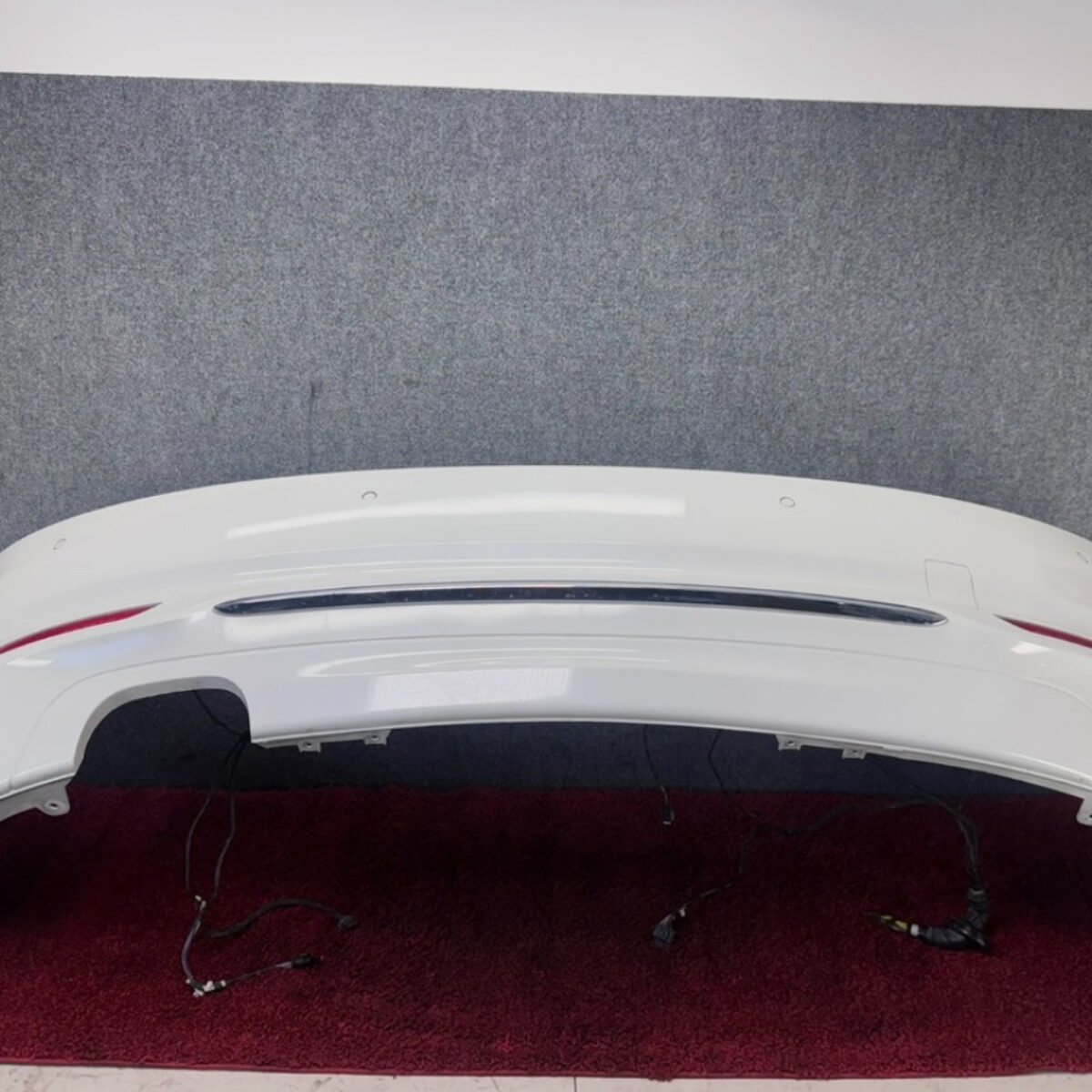 BMW 2014-2021 F22 F23 Rear Bumper Cover w/ Pdc Mineral White Metallic OEM 28K
