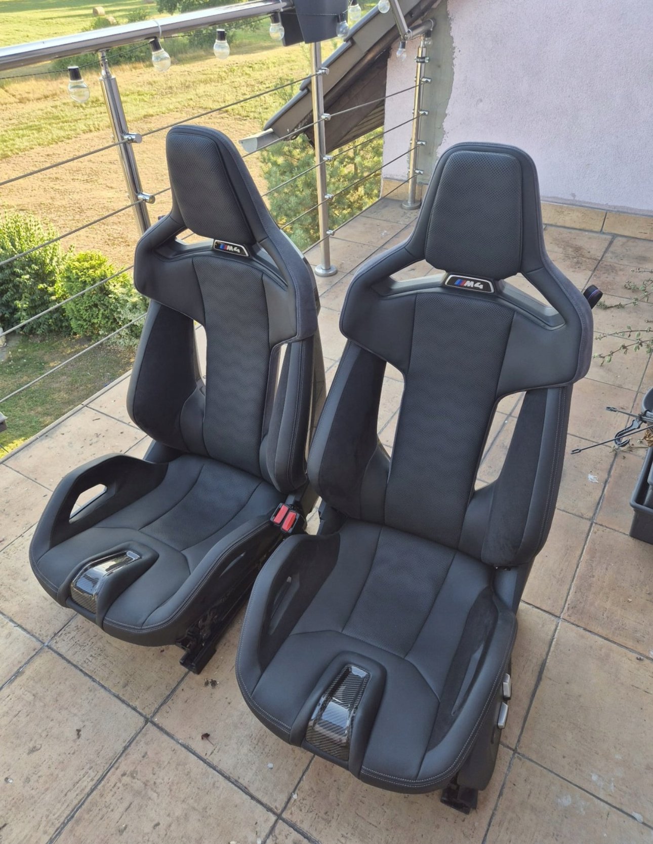 Bmw m4 g82 g83 csl competition seats front carbon carbon buckets - Image 3