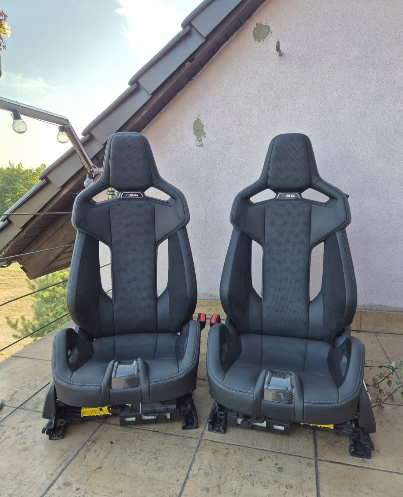 Bmw m4 g82 g83 csl competition seats front carbon carbon buckets