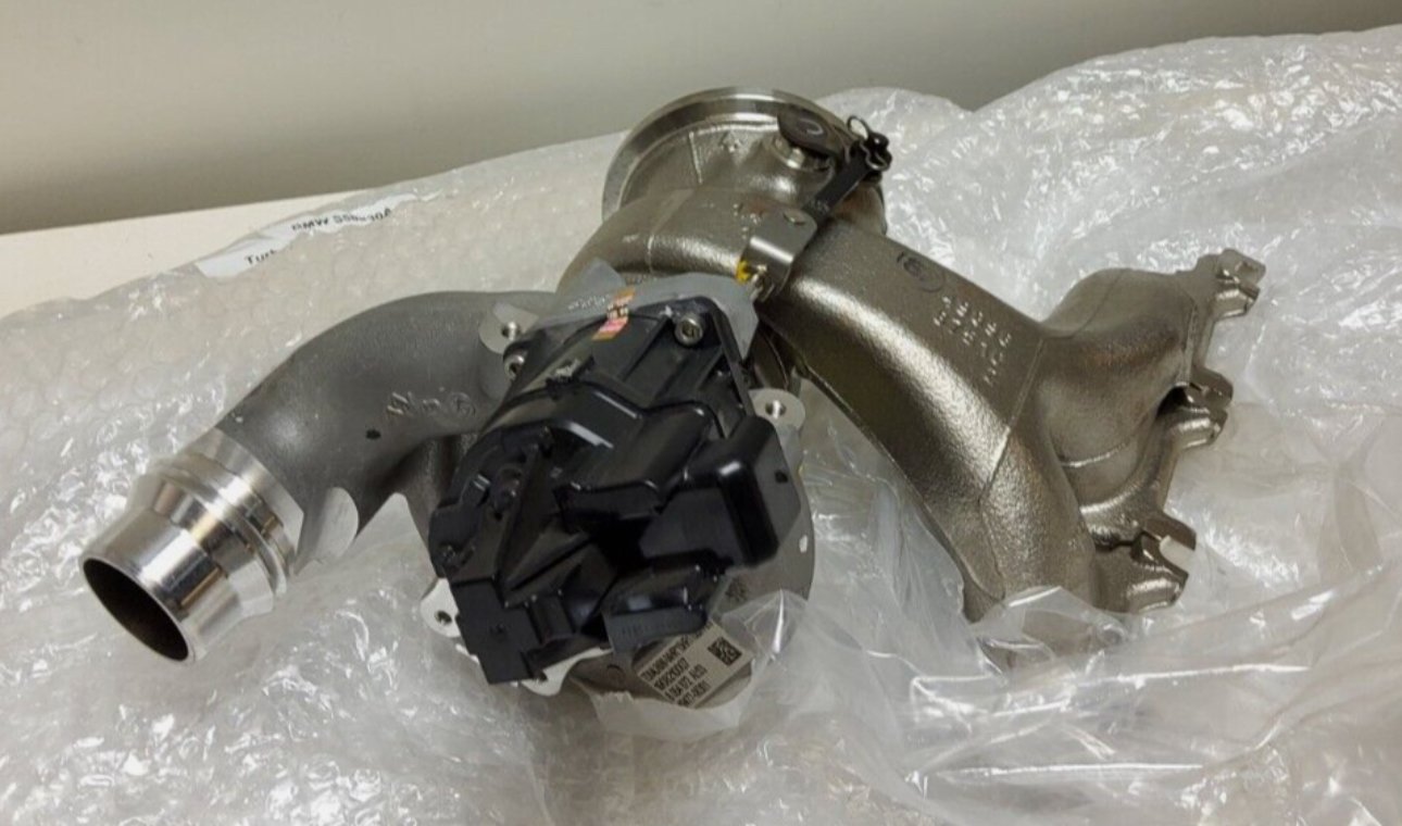 New BMW S58B30 Turbo Upgrade Turbocharger M4 M3 X3 Drive with Manifold - Image 3